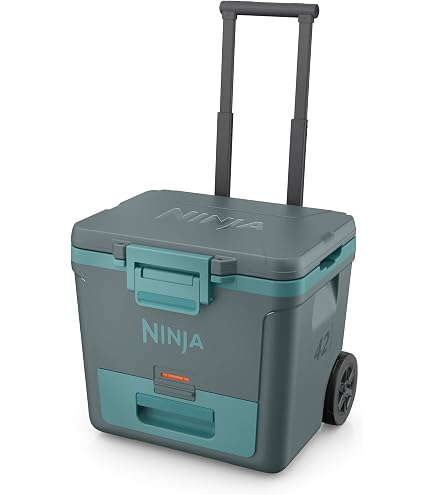 Amazon.com: Ninja FrostVault™ 42qt Cooler with Wheels, Dry Storage